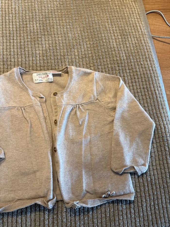 Très beau gilet beige - photo numéro 2