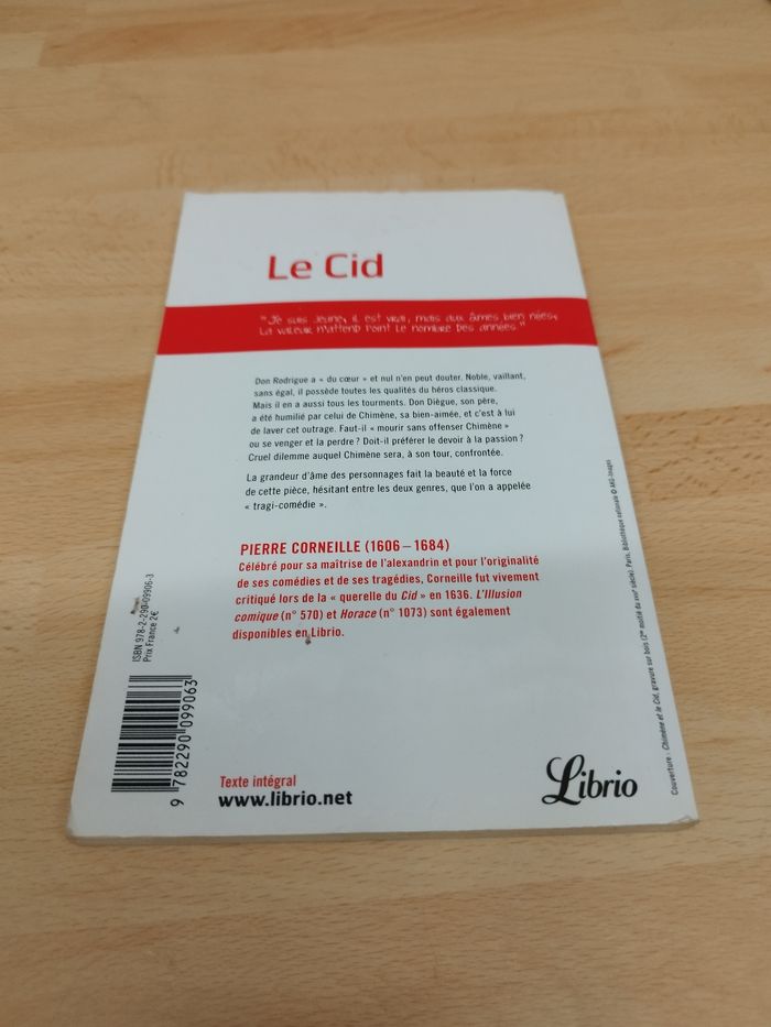 PIERRE CORNEILLE

Le Cid - photo numéro 2