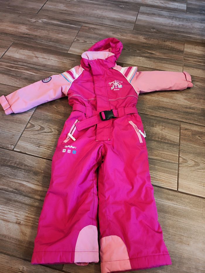 Combinaison de ski rose Polochon by Etirel Taille 3 ans