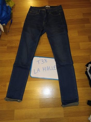 jean femme taille 38 la halle
