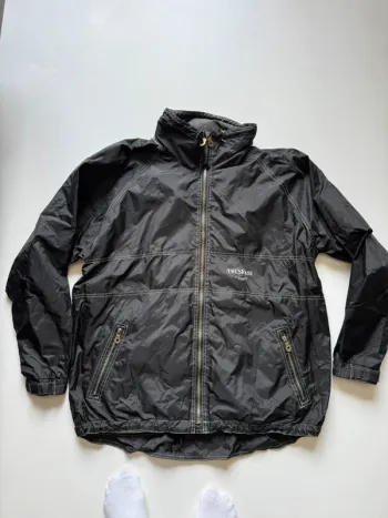 Veste noir style Kway - Veste de pluie - Veste ciré noir