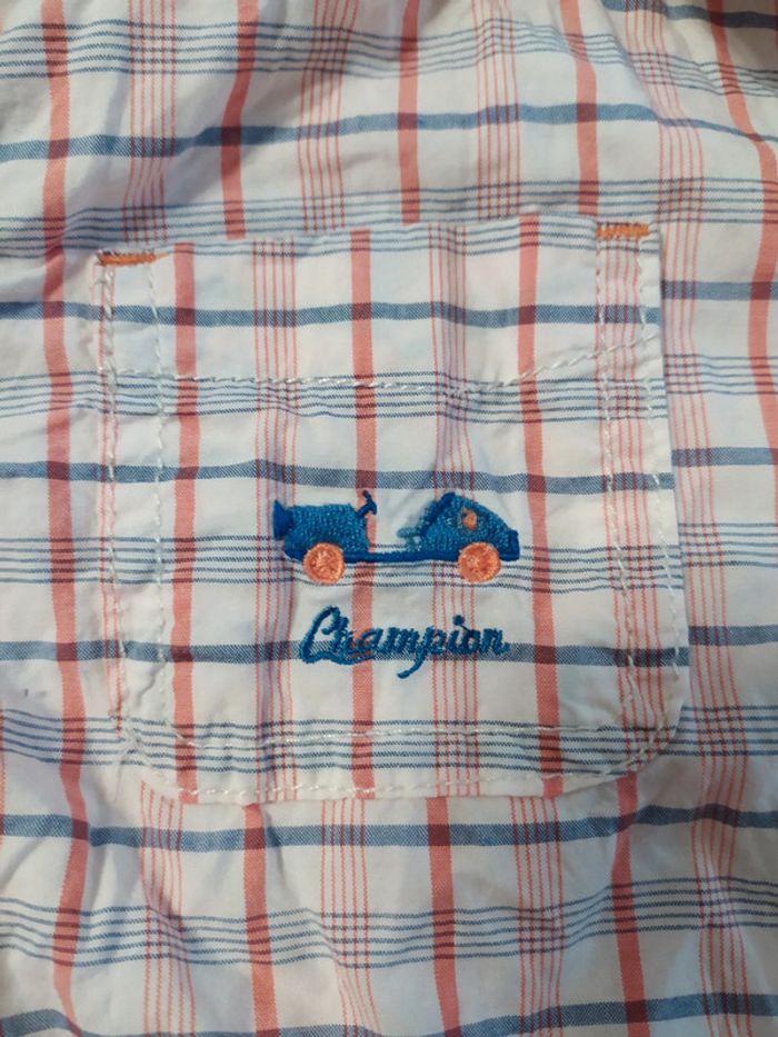 Chemise bouton pression sergent major 8 ans champion - photo numéro 4