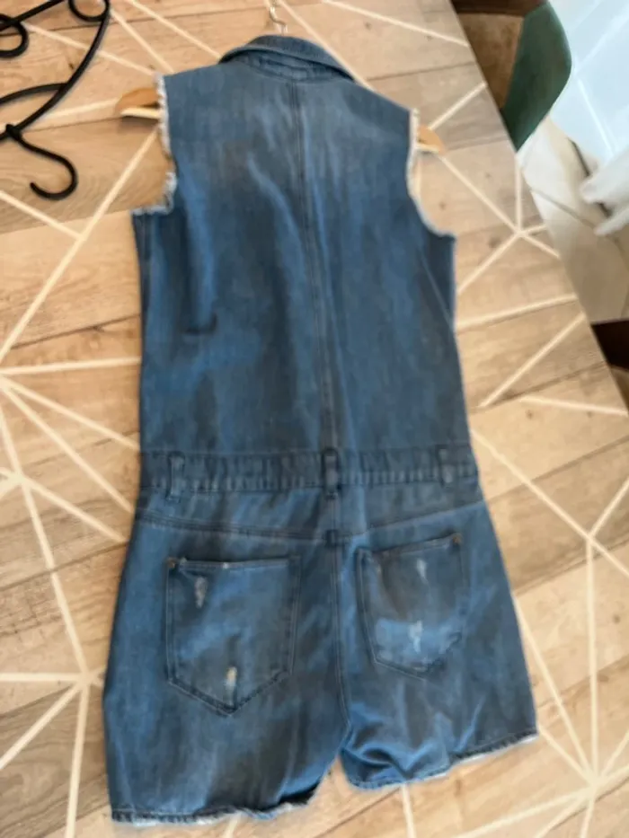Combishort jeans - photo numéro 5