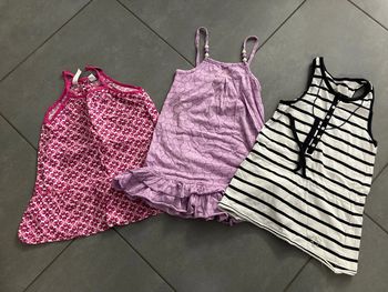 Lot ensemble robe tunique garde robe été enfant fille vêtement 6 ans