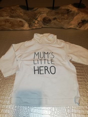 Tee-shirt col roulé