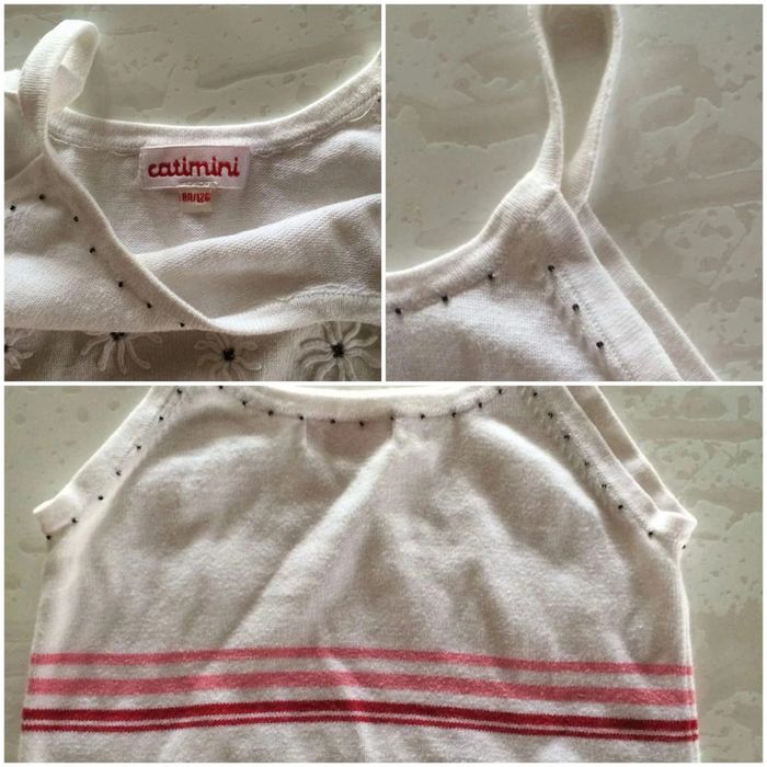 Jupe jean top 8ans catimini dpam - photo numéro 6