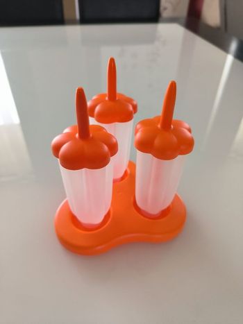 3 moules à glaces fusées