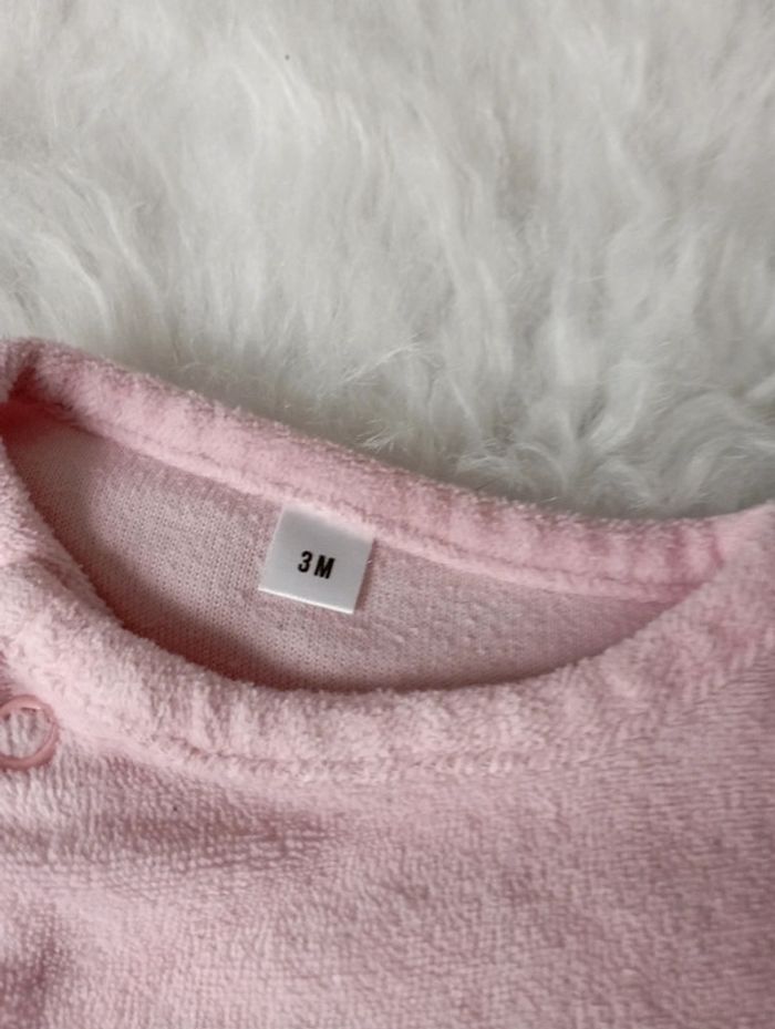Pyjamas velour Rose 3m - photo numéro 4