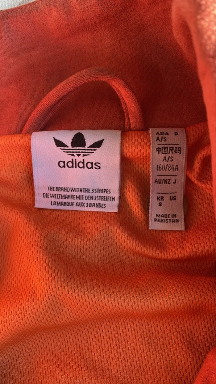 ADIDAS ORIGINALS - ADIDAS TANG JACKET CTT 3.1 SOFT SS26 (CHINA EXCLUSIVE) ROUGE - photo numéro 7