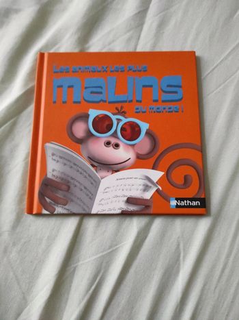 Livre les animaux les plus malins Nathan
