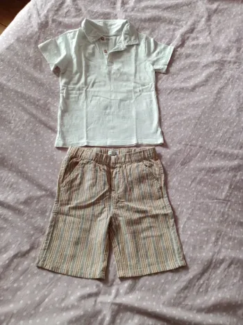 Ensemble short + polo 6 ans