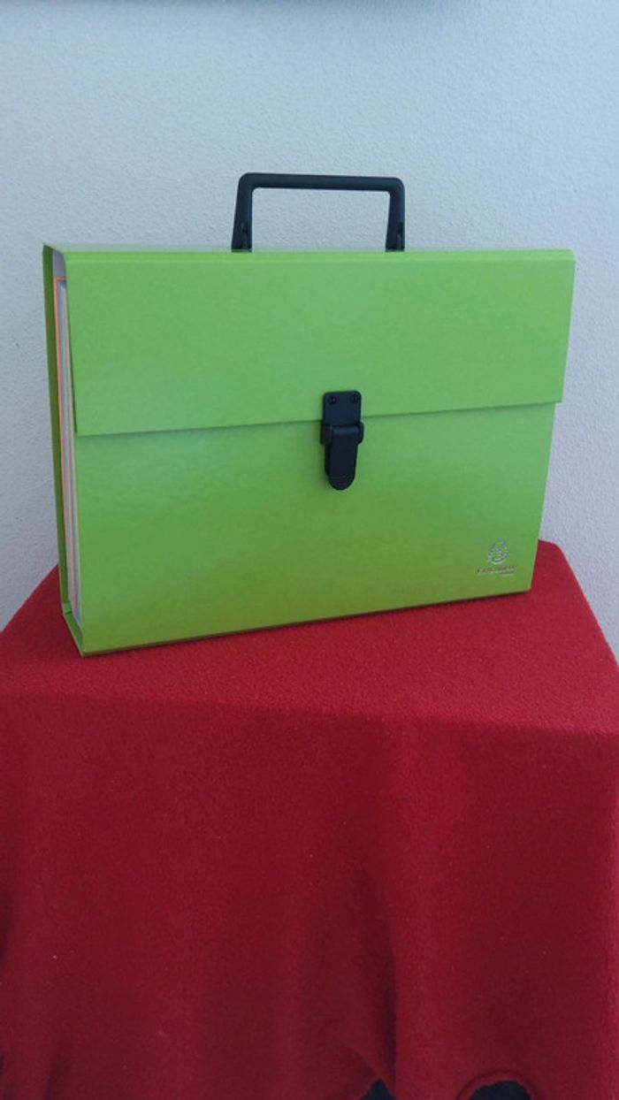 Porte document Trieur Valisette à poignée Exacompta