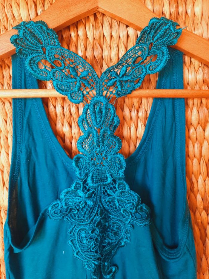Débardeur turquoise S/M - photo numéro 6