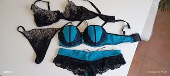 Lot de 2 ensemble soutien-gorge et bas 