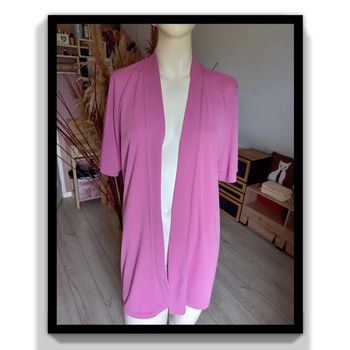 Gilet rose foncé taille XL