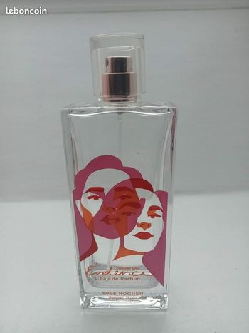 flacon de parfum vide comme une évidence édition limitée