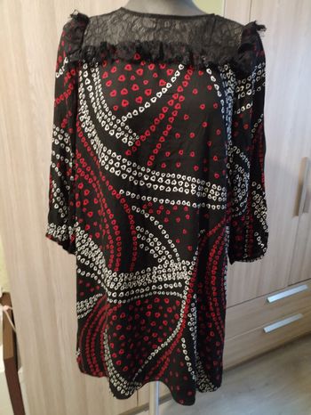 Robe manches 3/4 taille 42