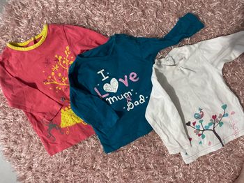 Lot tee shirt manches longues