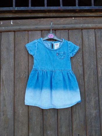 Robe levis bébé fille 18 mois