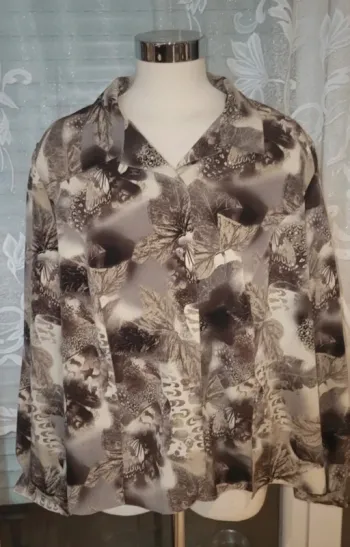 chemise à imprimé nature 56