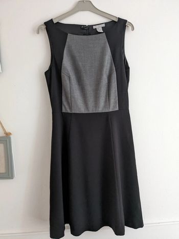 Robe élégante 38 H&M noire et grise