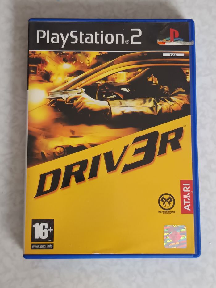 Driver 3 - PS2 - FR PAL - notice incluse en très bon état - photo numéro 1