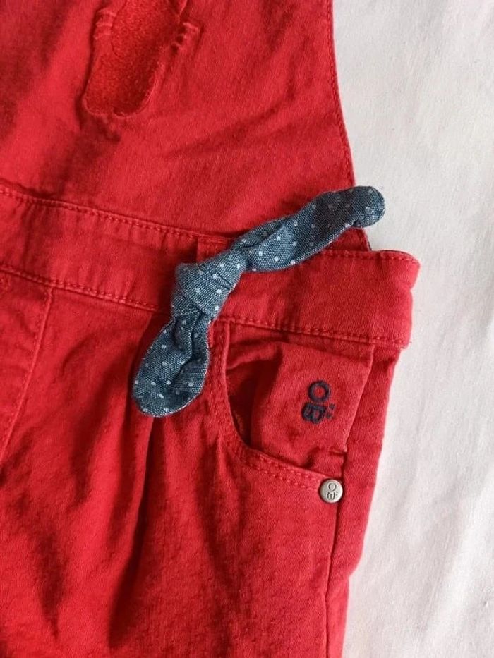 Salopette short Obaïbi 2 ans 86cm - photo numéro 3
