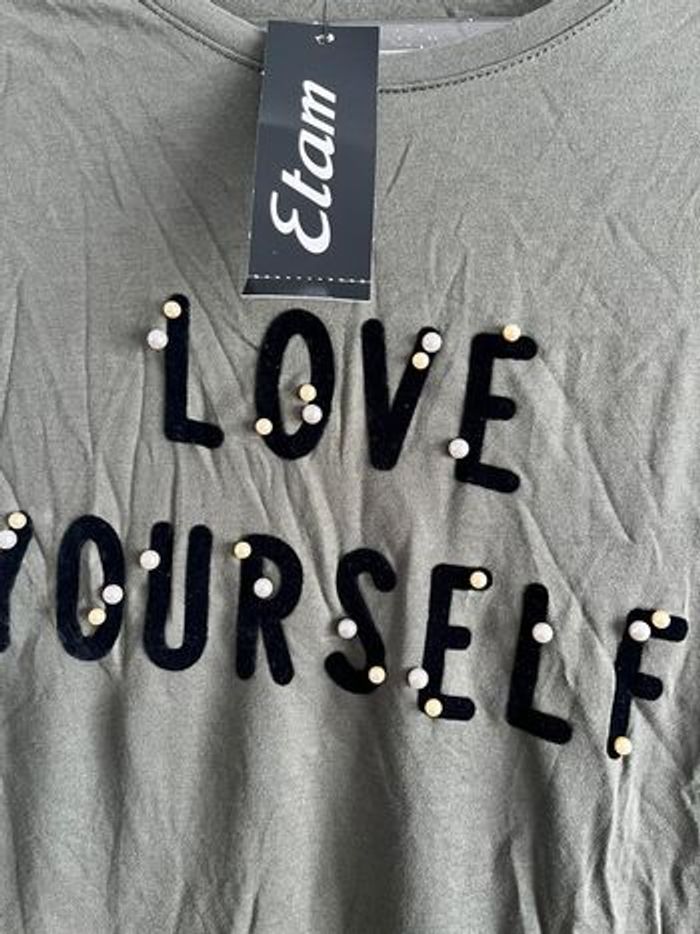 T-Shirt Etam femme taille M (38) - photo numéro 3