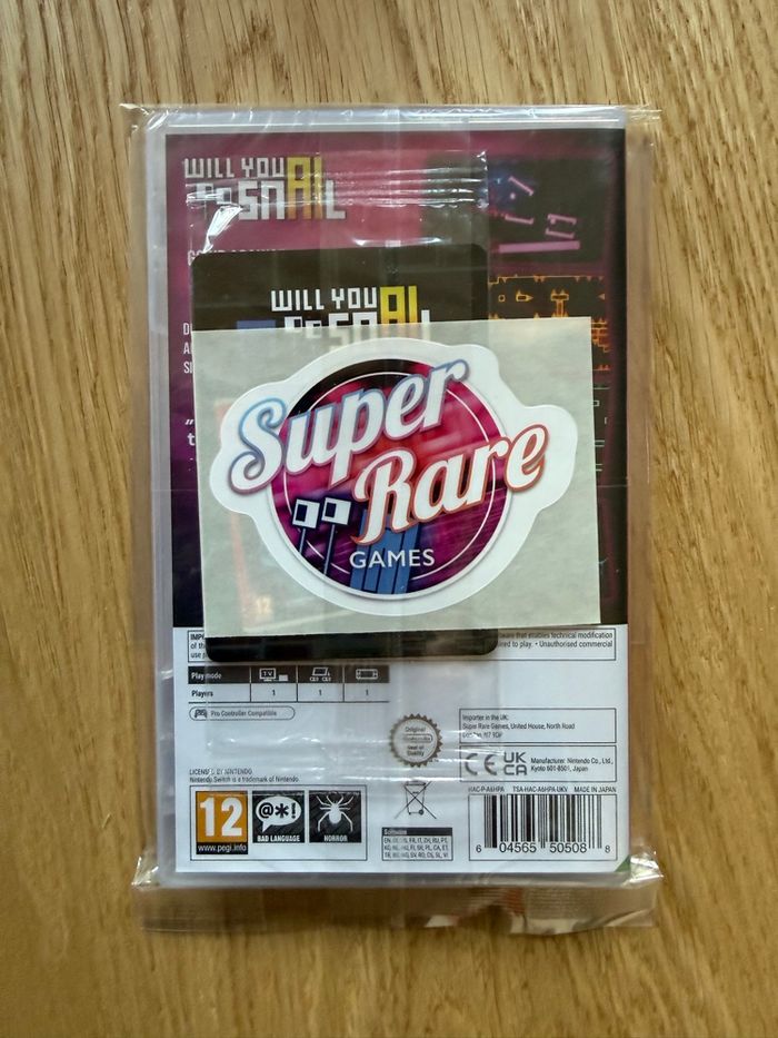 Will you Snail?, Jeu Nintendo Switch NEUF sous Blister SRG#80 - photo numéro 2