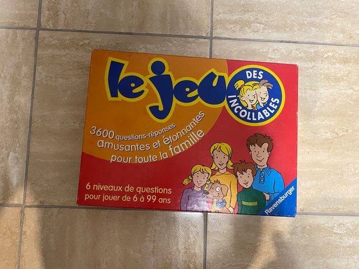 Les incollables  jeu