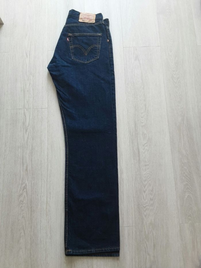 Pantalon jean marque Levi s strauss 501 taille w 33 l 34 fermeture bouton - photo numéro 3