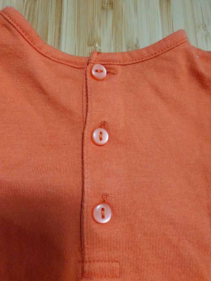 Blouse chemise haute t-shirt 6 mois - photo numéro 5