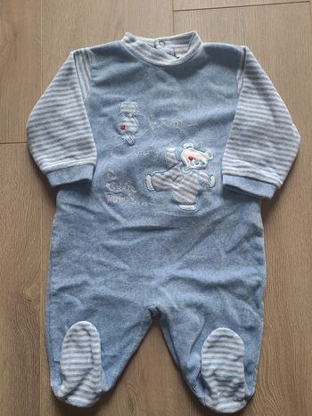 Pyjama 3 mois velours