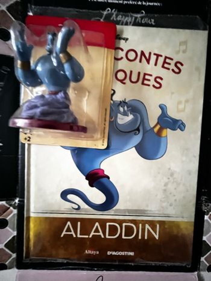 Livre Disney audio contes : Aladdin, inclus la figurine