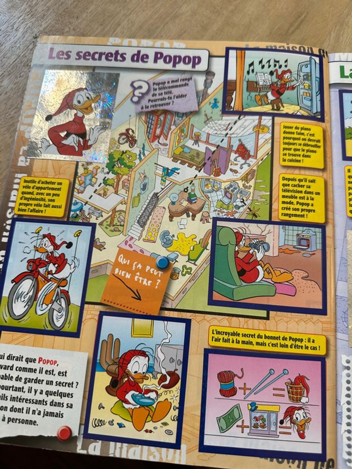 Panini - Album complet stickers autocollants Walt Disney Le Monde de Mickey et Donald - photo numéro 12