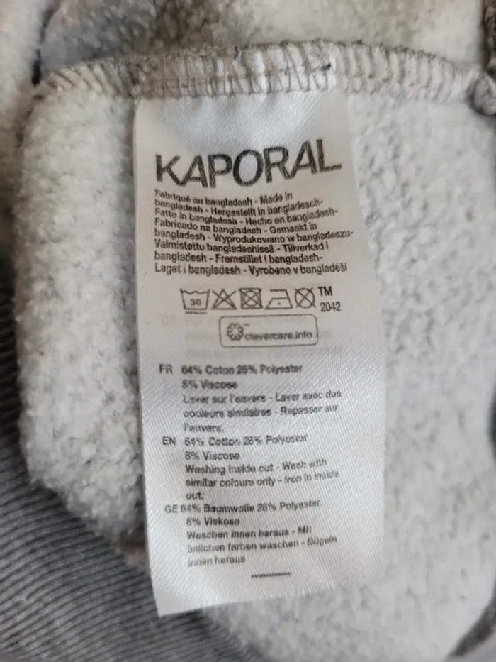 Sweat garçon à capuche Kaporal - photo numéro 6