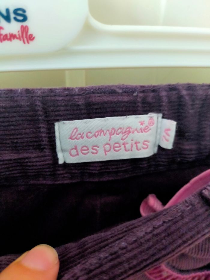Pantalon velours taille 7 ans - photo numéro 4