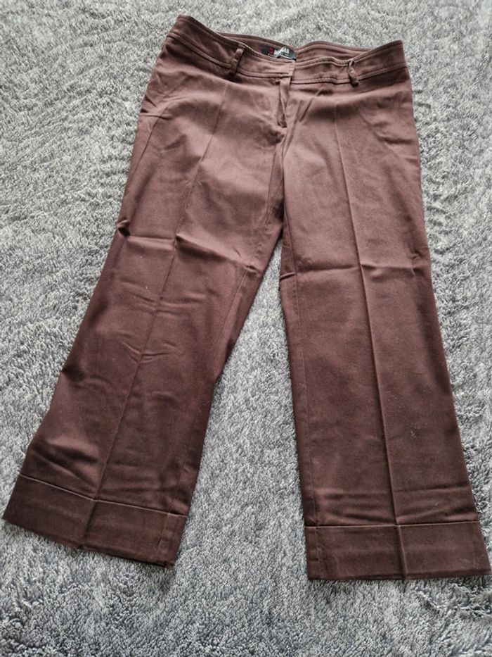 Pantacourt femme marron Taille S Morgan - photo numéro 3