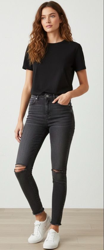 Jean slim taille haute  Zara taille 34 