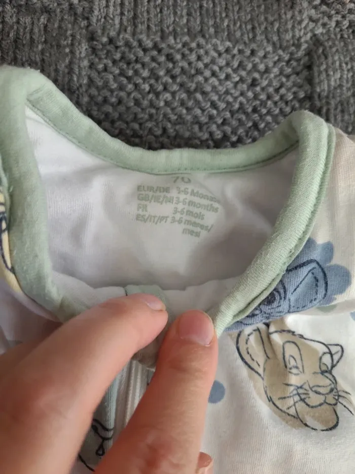 👶Gigoteuse TOG 2.5 taille 3-6mois 👶 - photo numéro 3