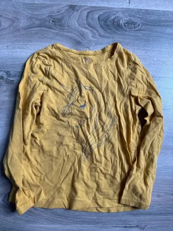Teeshirt licorne 6 7 ans fille