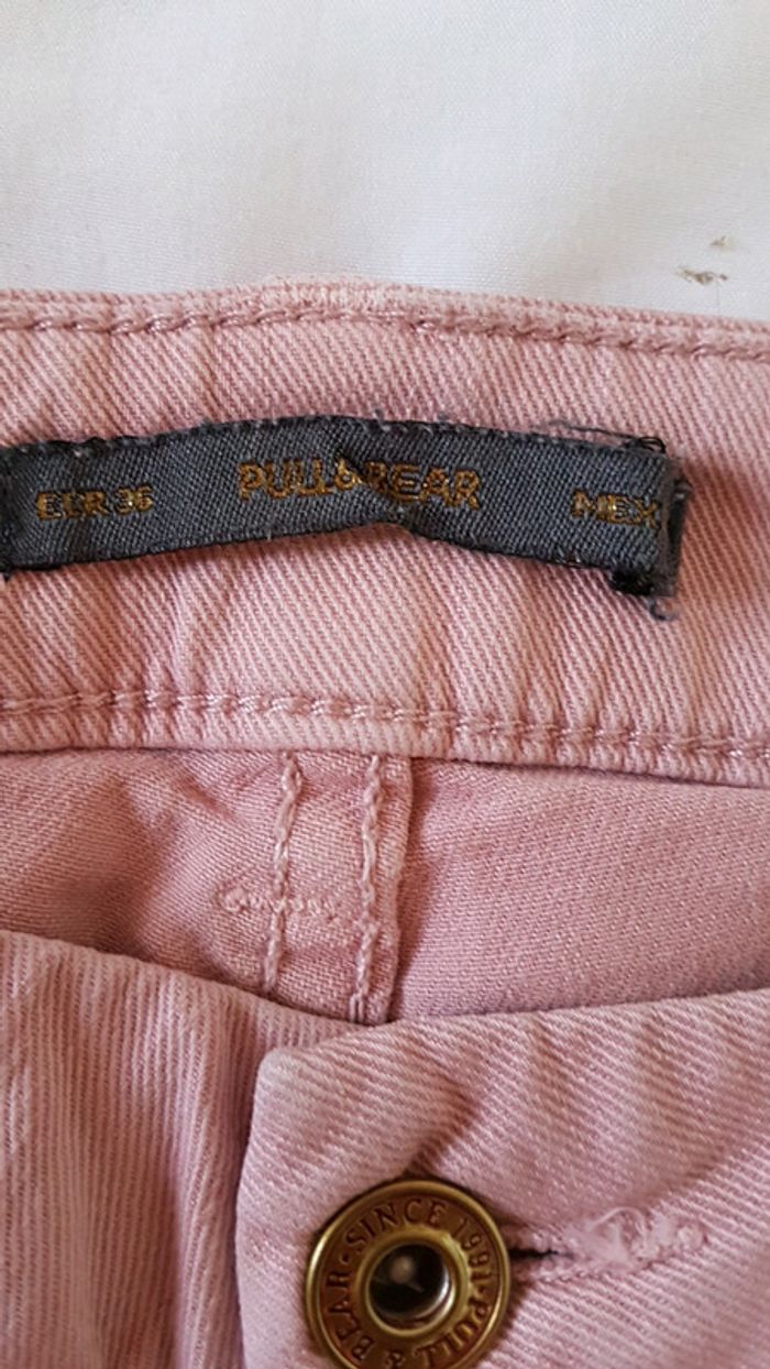 Jean rose Pull&Bear taille 36 - photo numéro 4