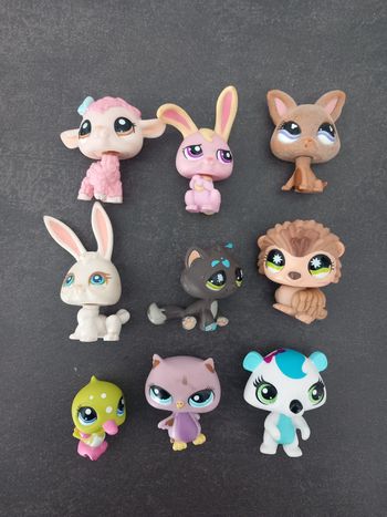 Lot de 9 Little Petshop