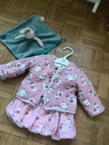 Robe et gilet 3 mois