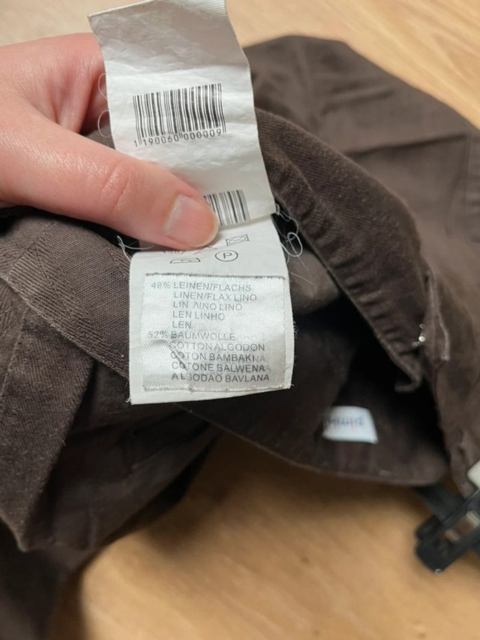 Pantalon marron t38 - photo numéro 8