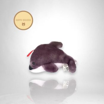 Peluche Dauphin gris et blanc Eluz A703