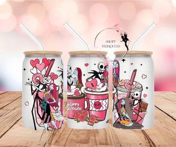 Jack x Daisy Smoothie - Gobelet en verre ❤️