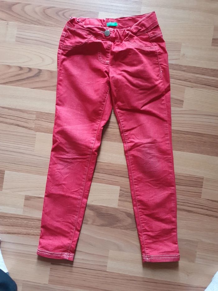 pantalon 7 à 8 ans unitéd color of beneton