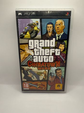 GTA Grand Theft Auto Chinatown Wars Sony PSP PlayStation