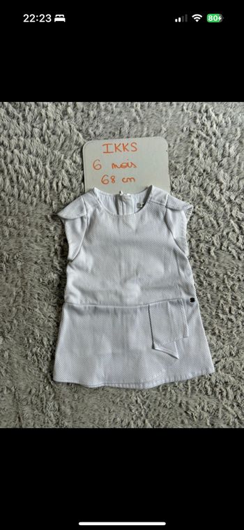 Robe IKKS 6 mois